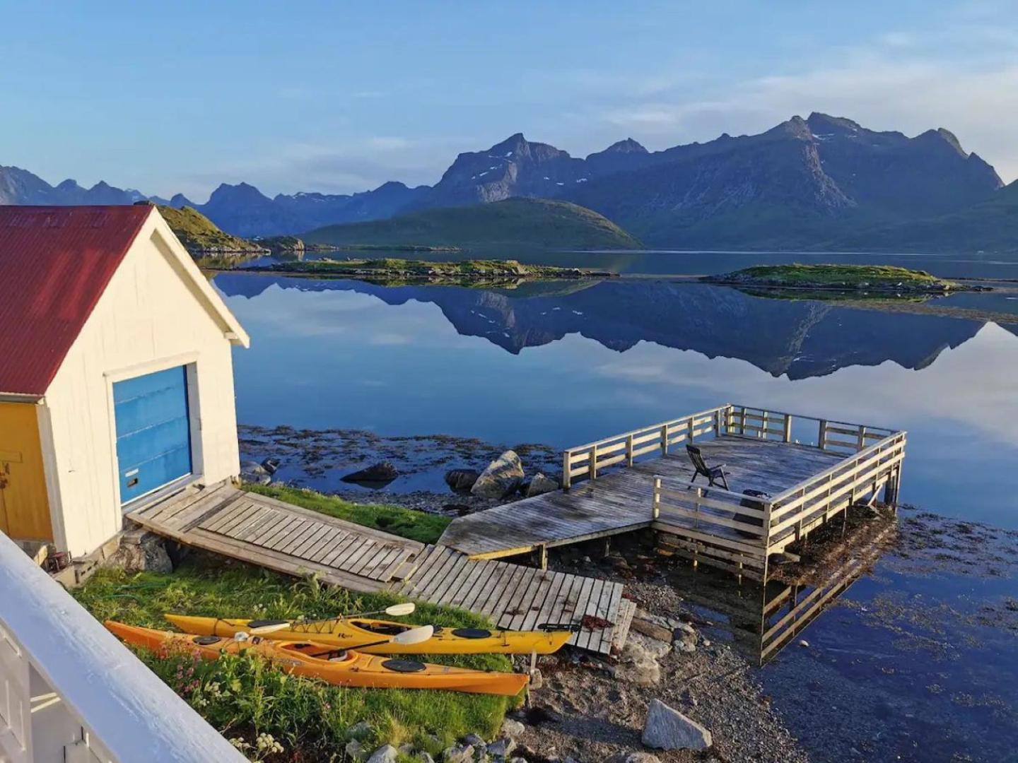 Panoramic Seaview House By The Sea Villa Hovdan Luaran gambar